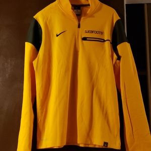 Oregon ducks side line 1/4 zip